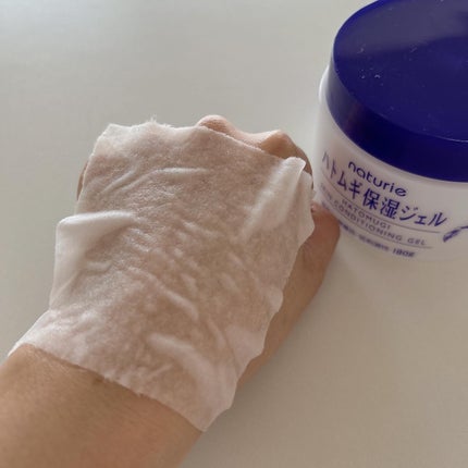 ハトムギ保湿ジェル(ナチュリエ スキンコンディショニングジェル)/ナチュリエ/美容液を使ったクチコミ(4枚目)