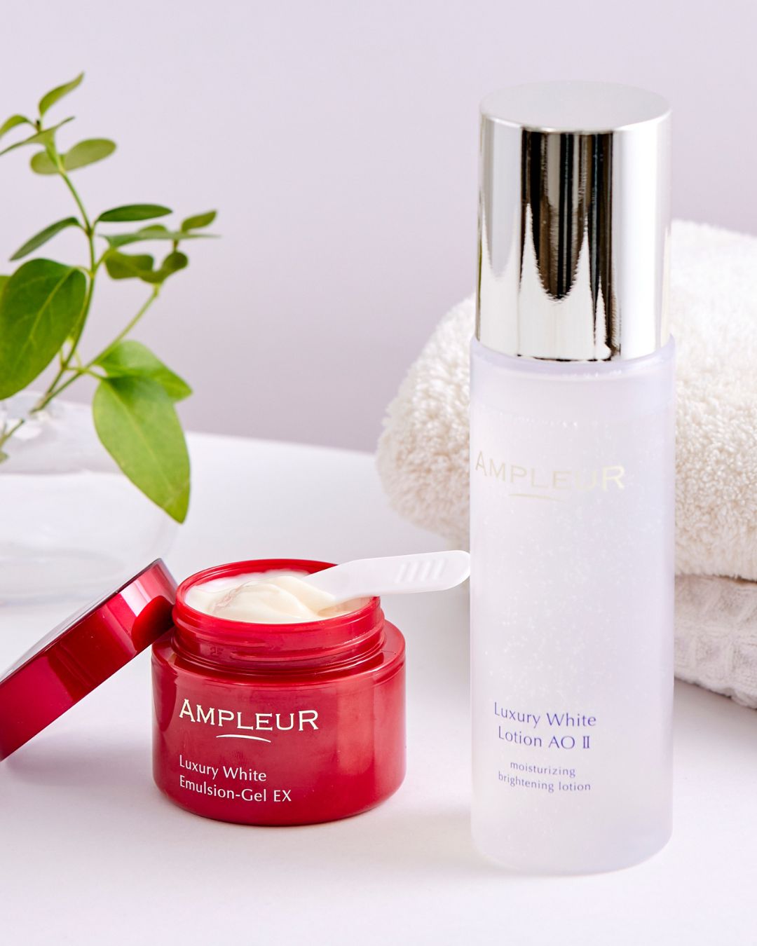 ラグジュアリーホワイト エマルジョンゲルEX/アンプルール/乳液を使ったクチコミ（1枚目）