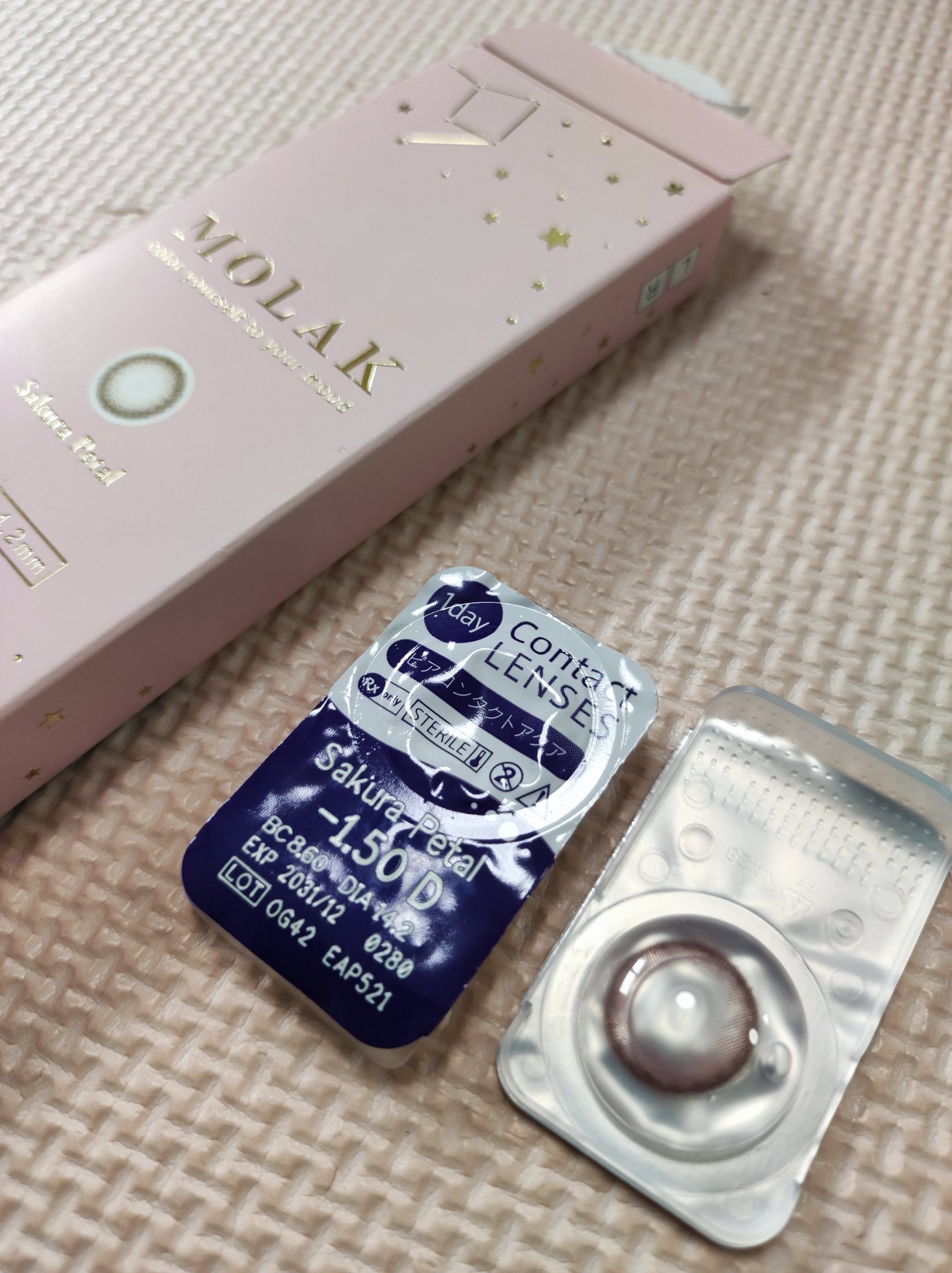 MOLAK 1day/MOLAK/ワンデー(1DAY)カラコンを使ったクチコミ(1枚目)