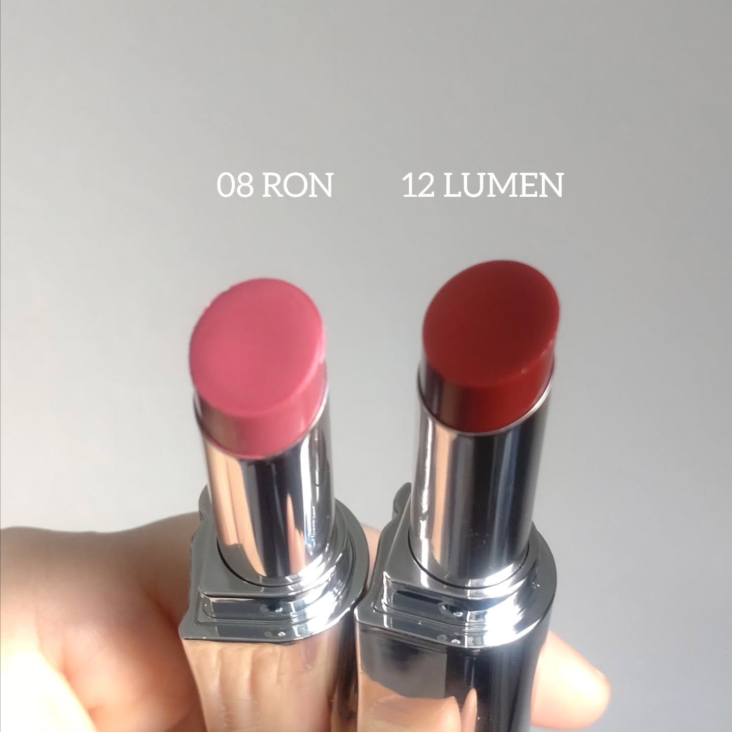 MELTING FIT SHINE BALM/Lummir/口紅を使ったクチコミ（2枚目）