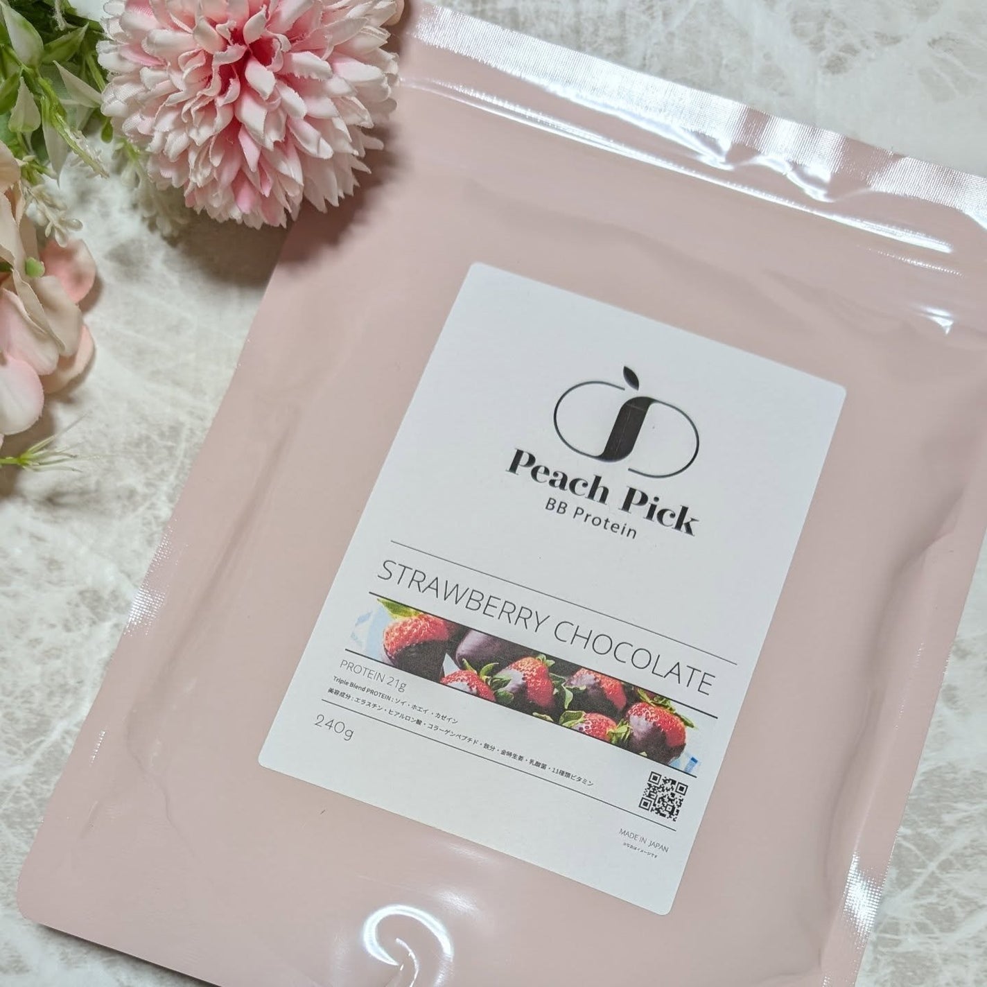 Peach Pick BB プロテイン/Peach Pick/その他プロテインを使ったクチコミ(1枚目)