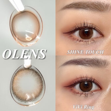 ViVi Ring 1day/OLENS/ワンデー(1DAY)カラコンを使ったクチコミ(1枚目)