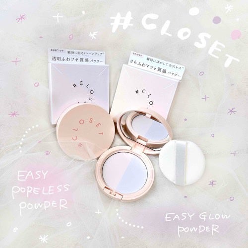 イージーポアレスパウダー/#CLOSET/プレストパウダーを使ったクチコミ(1枚目)