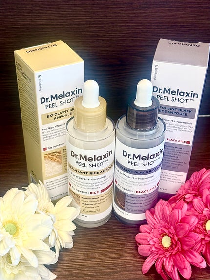 白米ピールショットゴマージュアンプル/Dr.Melaxin/美容液を使ったクチコミ(1枚目)