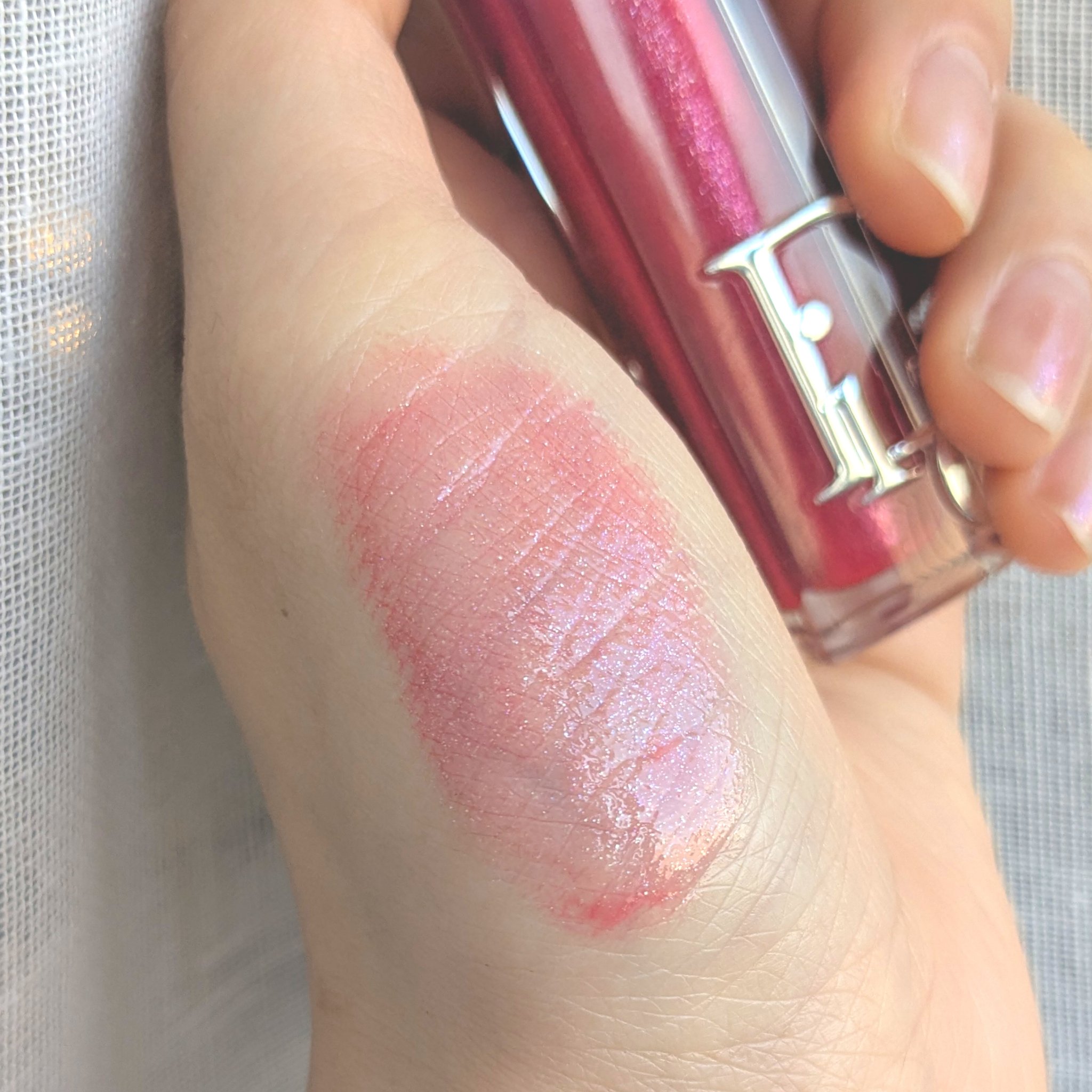 ディオール アディクト リップ マキシマイザー 023シマー フューシャ/Dior/リップグロスを使ったクチコミ（2枚目）