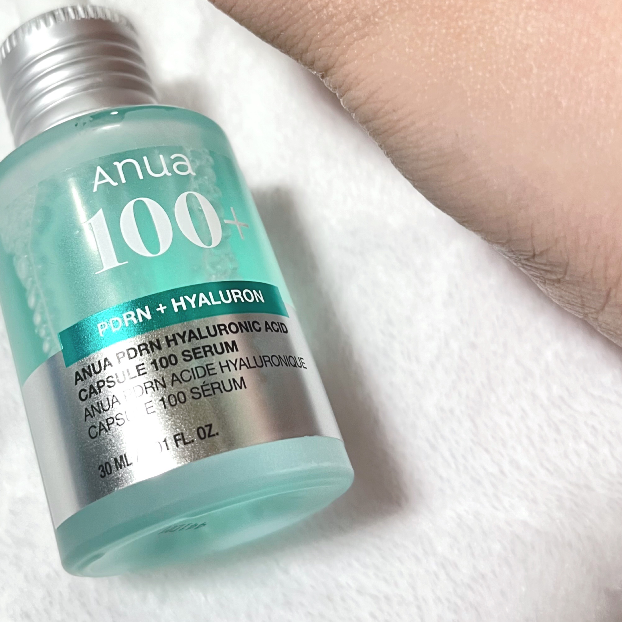 PDRNヒアルロン酸カプセル100セラム/Anua/美容液を使ったクチコミ（3枚目）