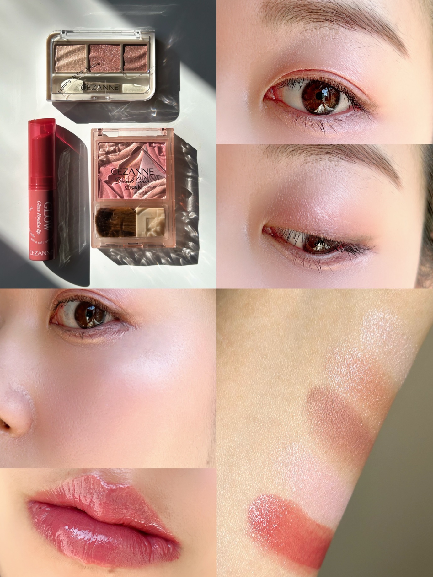 ブレンドカラーチーク/CEZANNE/チークを使ったクチコミ（2枚目）