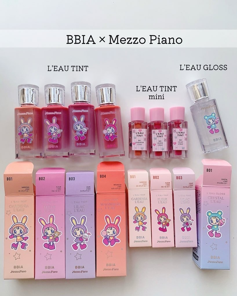 ローティント 02 フルール・ロー ミニ（ピアー×メゾ ピアノエディション）/BBIA/リップティントを使ったクチコミ（1枚目）