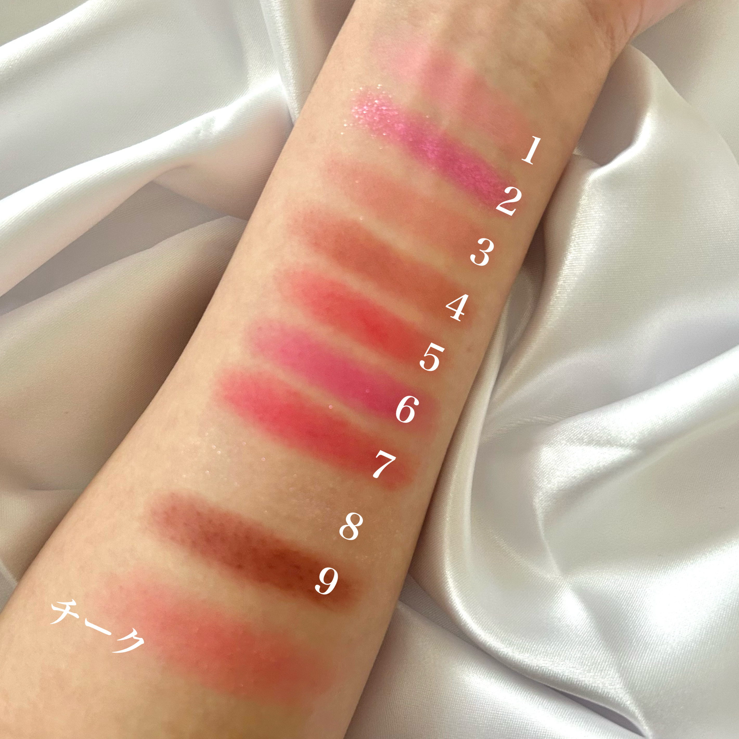 フラッターブラッシャー/mude./パウダーチークを使ったクチコミ（3枚目）