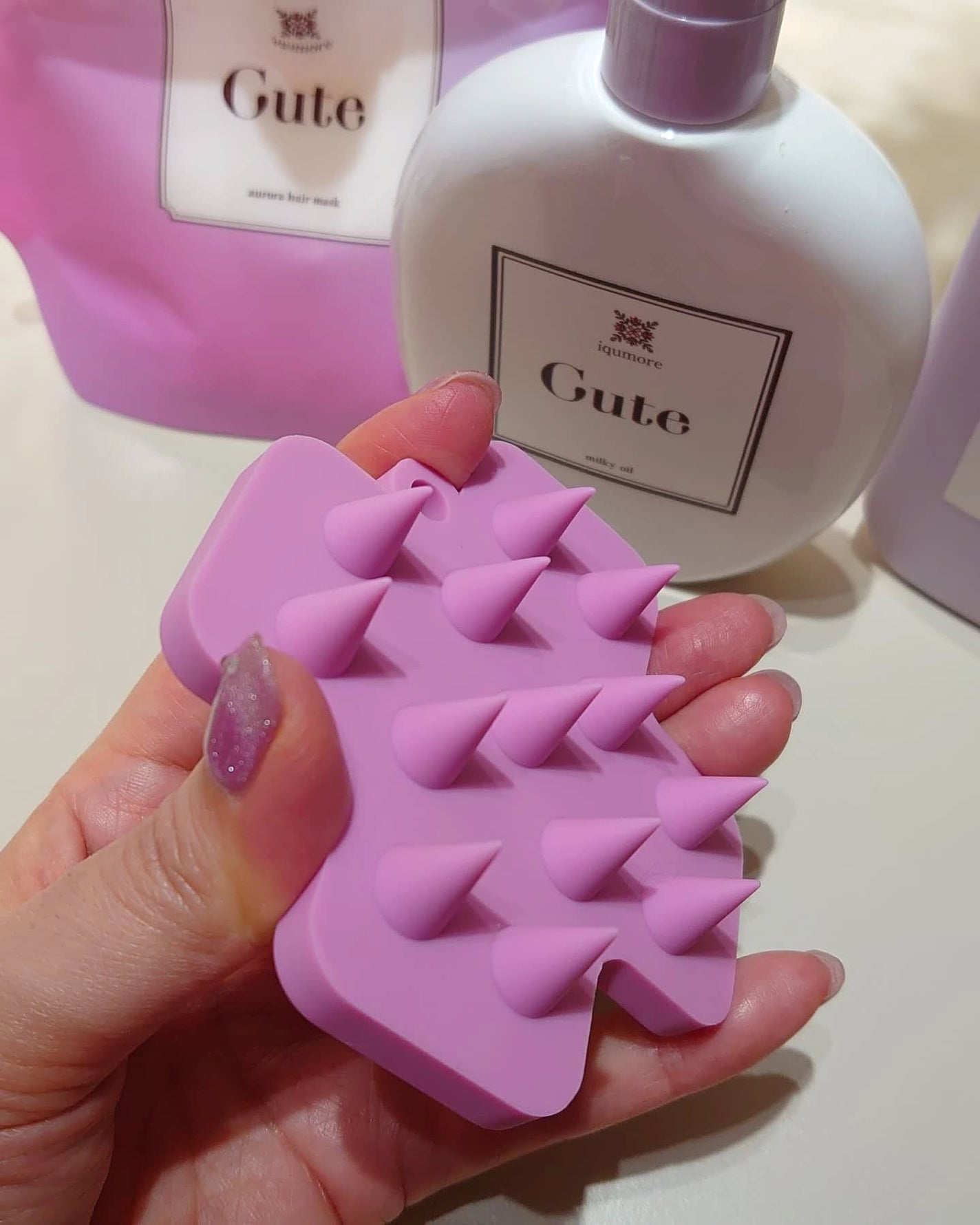 キュートヘアケアエッセンス/iqumore/頭皮ローションを使ったクチコミ(2枚目)