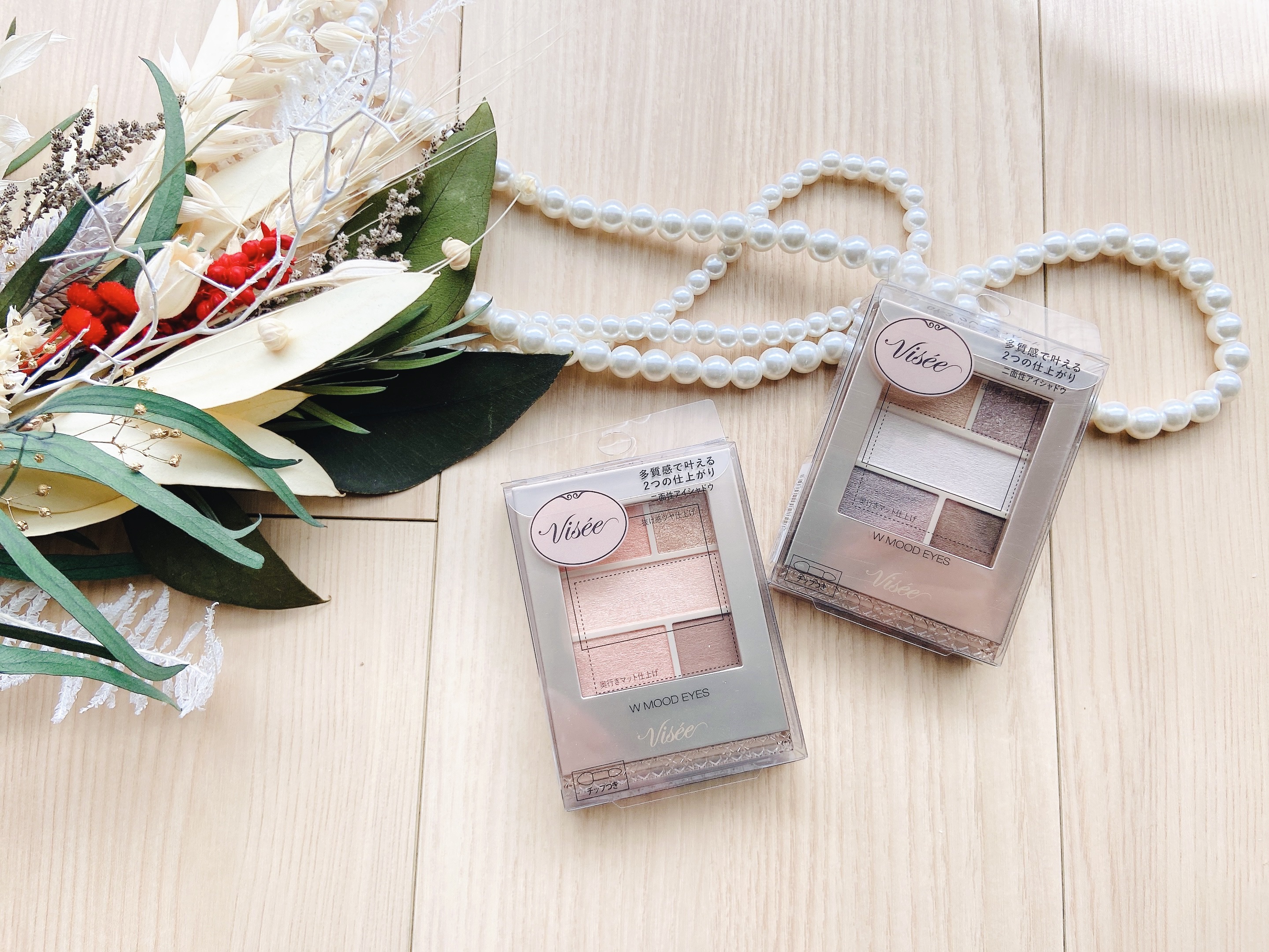 ダブル ムード アイズ/Visée/アイシャドウパレットを使ったクチコミ（2枚目）
