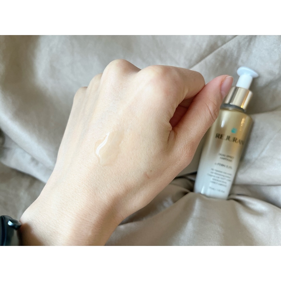 REJURAN デュアル エフェクト アンプル 30mL/REJURAN COSMETICS/美容液を使ったクチコミ（3枚目）
