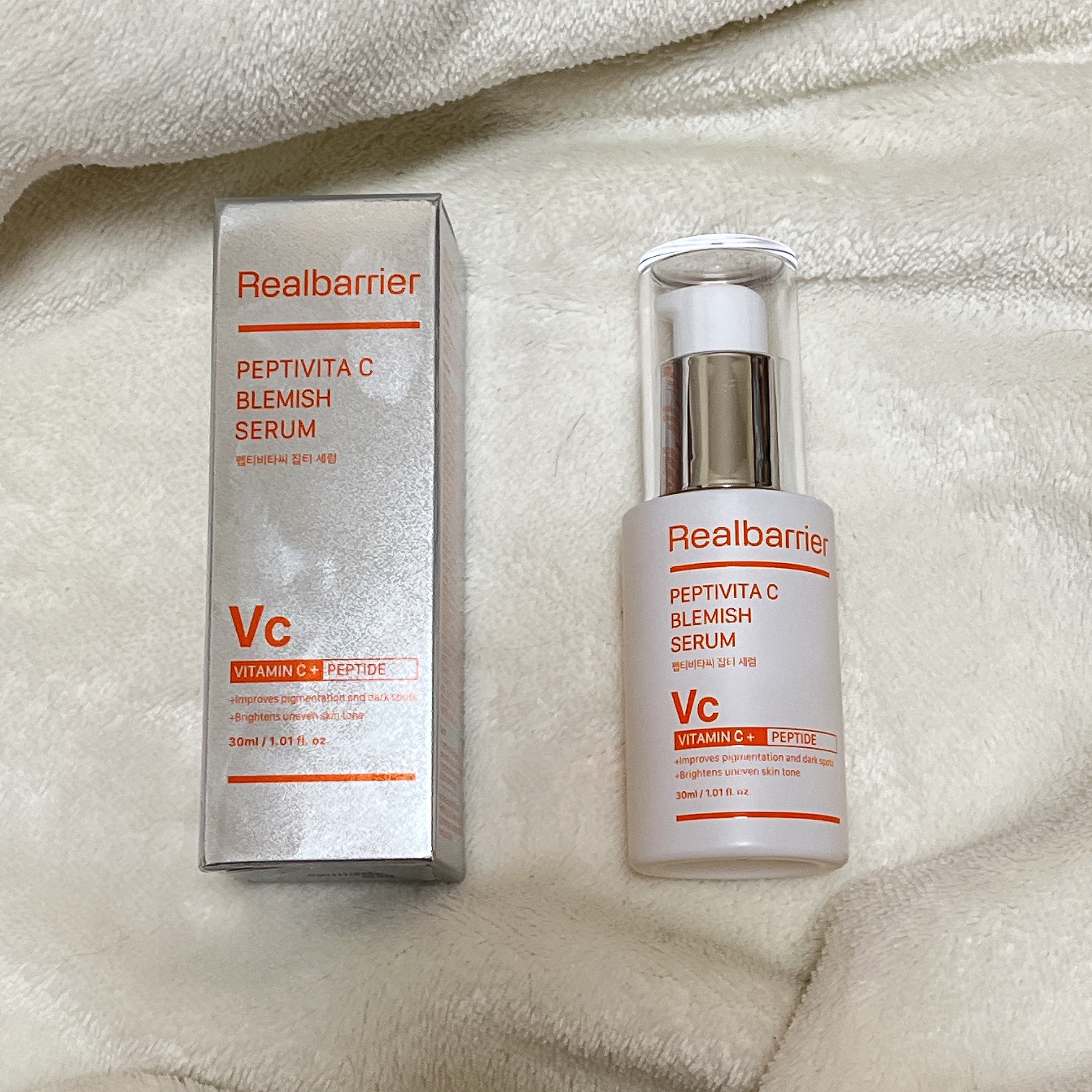 ペプチビタC ブレミッシュセラム/Real Barrier/美容液を使ったクチコミ（3枚目）