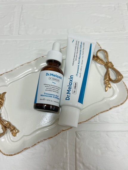 TXアンプルRX+TXクリーム/Dr.Melaxin/スキンケアキットを使ったクチコミ(1枚目)