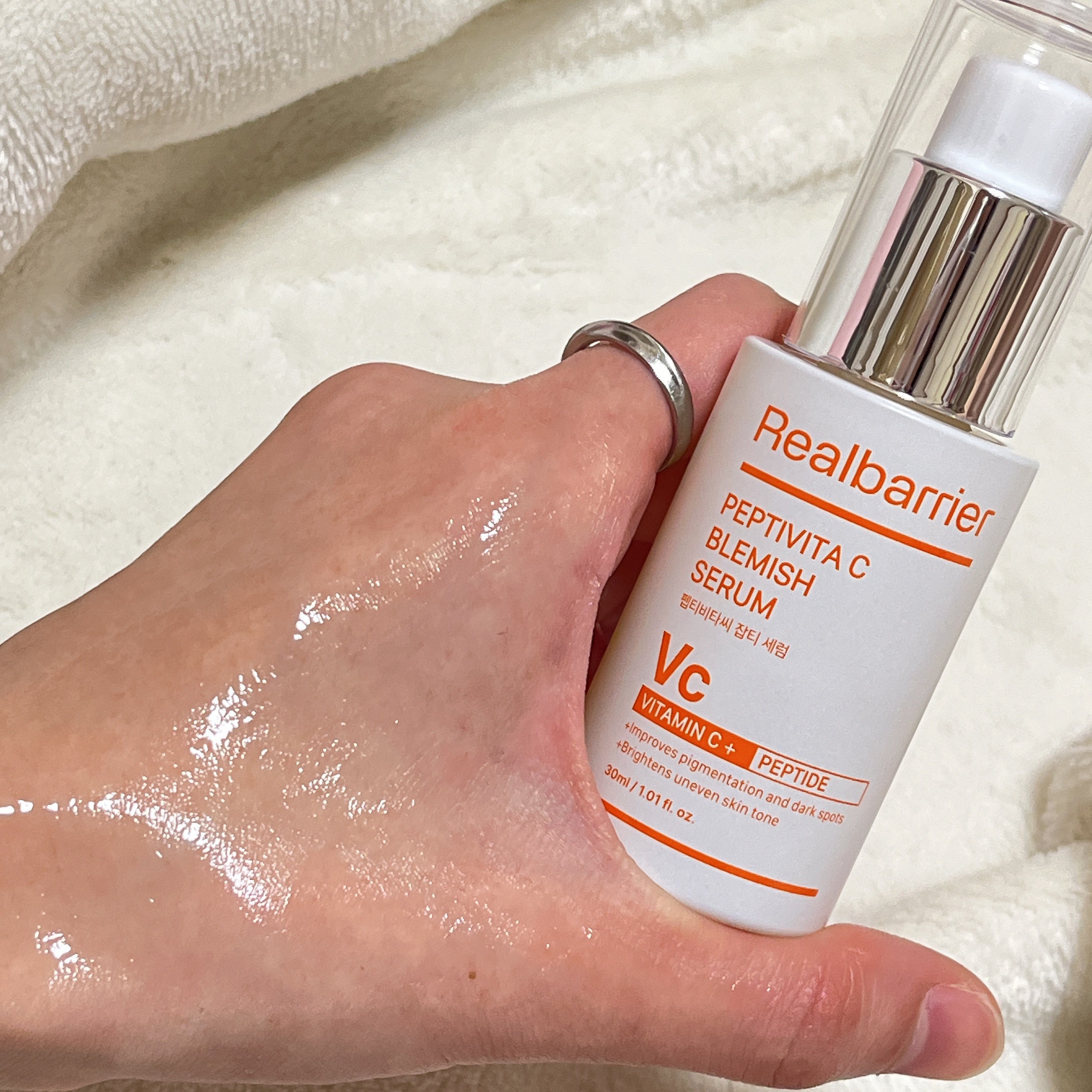 ペプチビタC ブレミッシュセラム/Real Barrier/美容液を使ったクチコミ（2枚目）