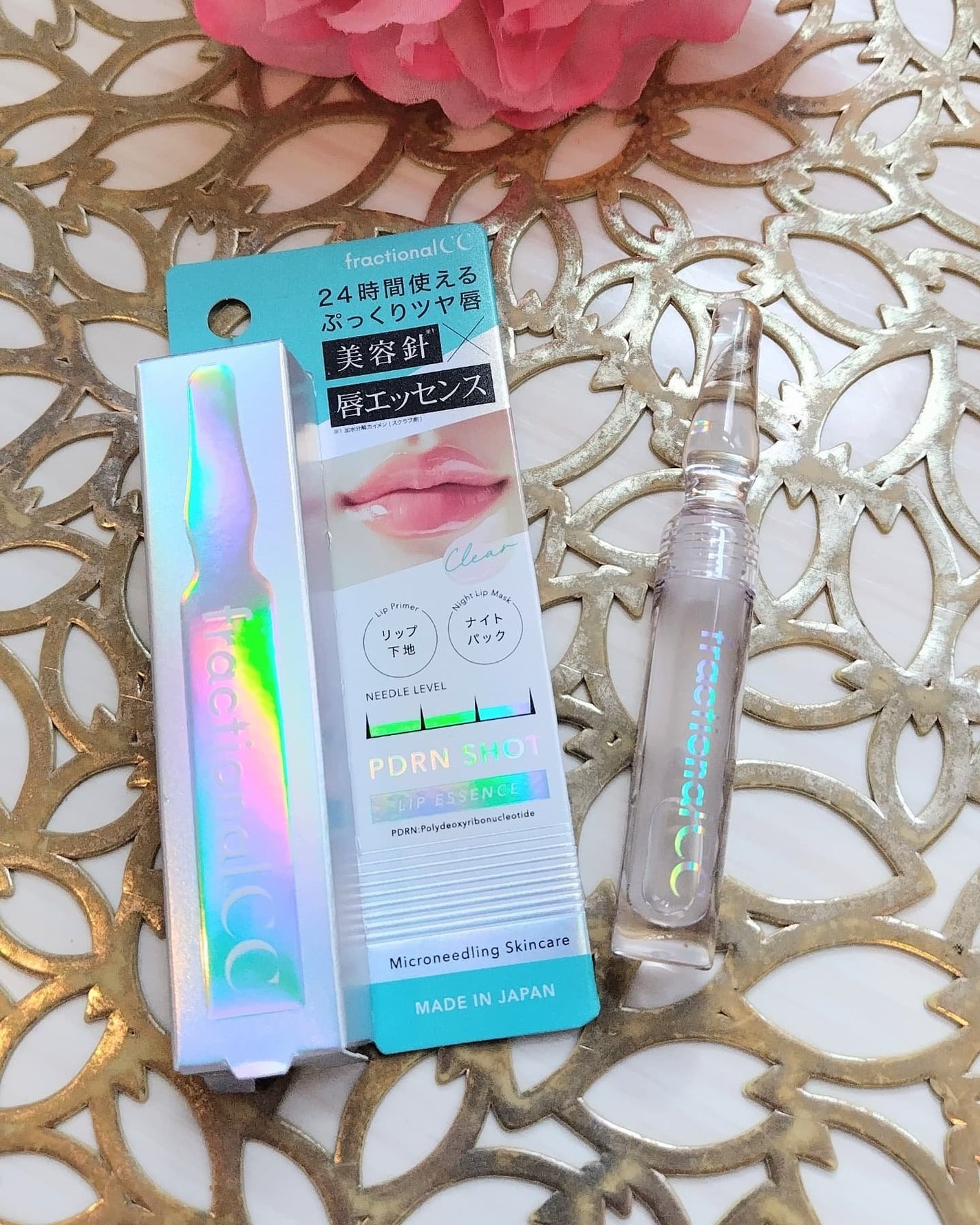 あいちゃん3人のママ on LIPS 「フラクショナルCCPDRNショットリップエッセンス/PDRNシ..」(3枚目)