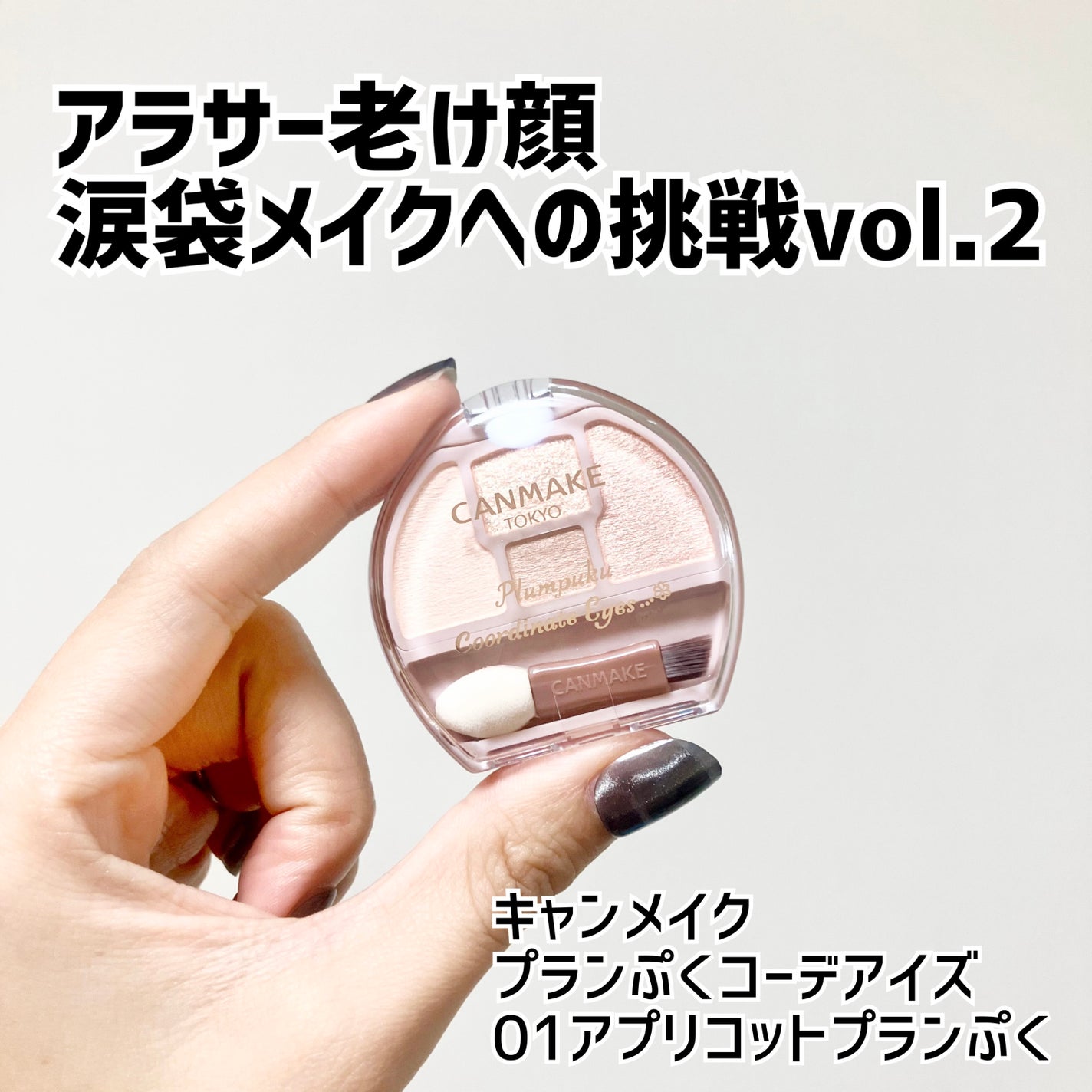 プランぷくコーデアイズ/キャンメイク/パウダーアイシャドウを使ったクチコミ(1枚目)