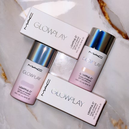 グロー プレイ ライトフル C3 トーン アップ プライマー SPF 50+/M・A・C/化粧下地を使ったクチコミ(7枚目)