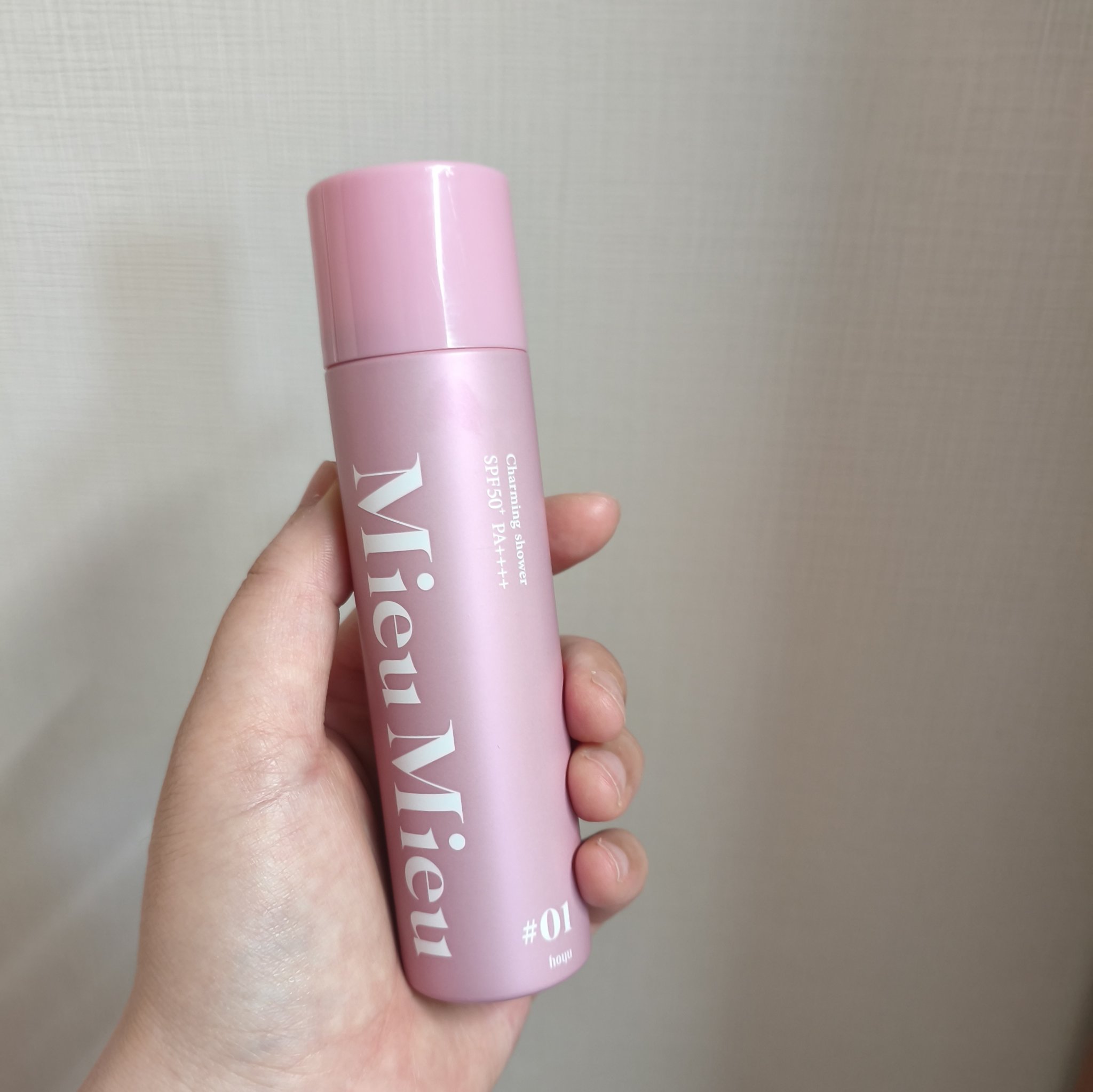 ミュミュ チャーミングシャワー/MieuMieu/ヘアミストを使ったクチコミ（1枚目）