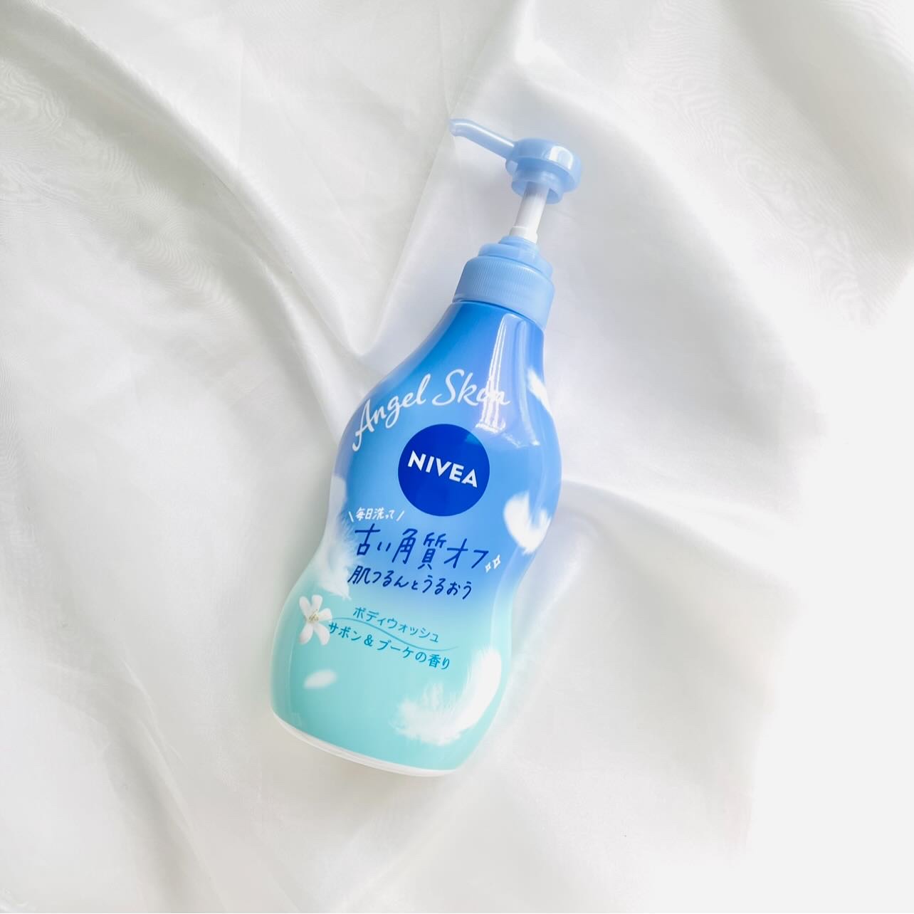 エンジェルスキン ボディウォッシュ サボン＆ブーケの香り/ニベア/ボディソープを使ったクチコミ（1枚目）