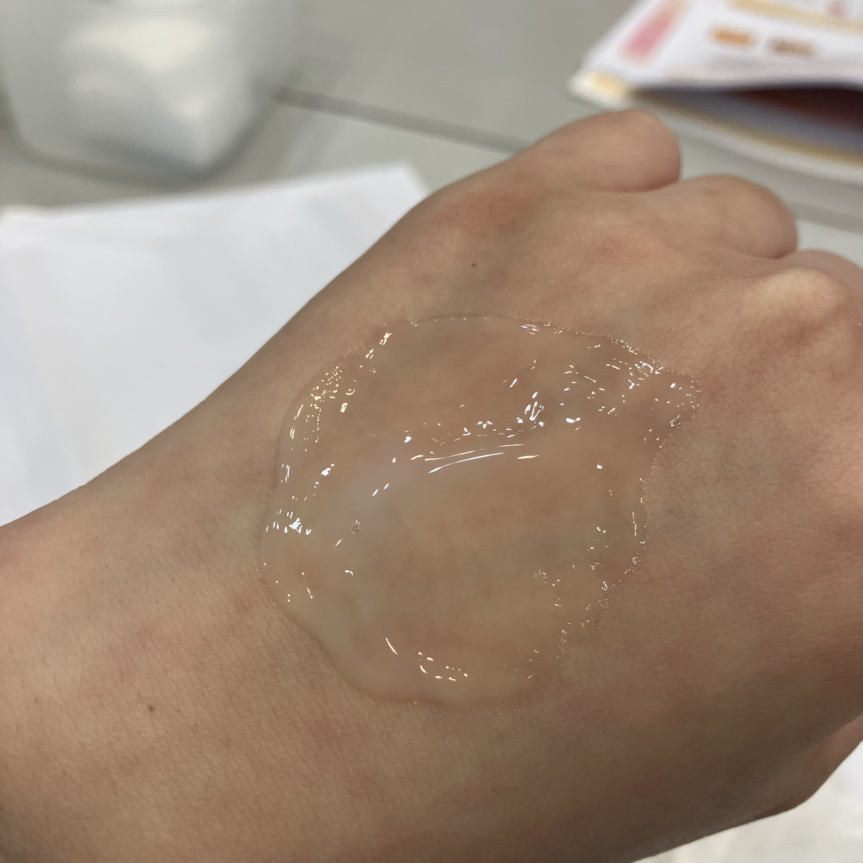 スペシャルジェルクリーム EX （ブライトニング） /アクアレーベル/オールインワン化粧品を使ったクチコミ（3枚目）