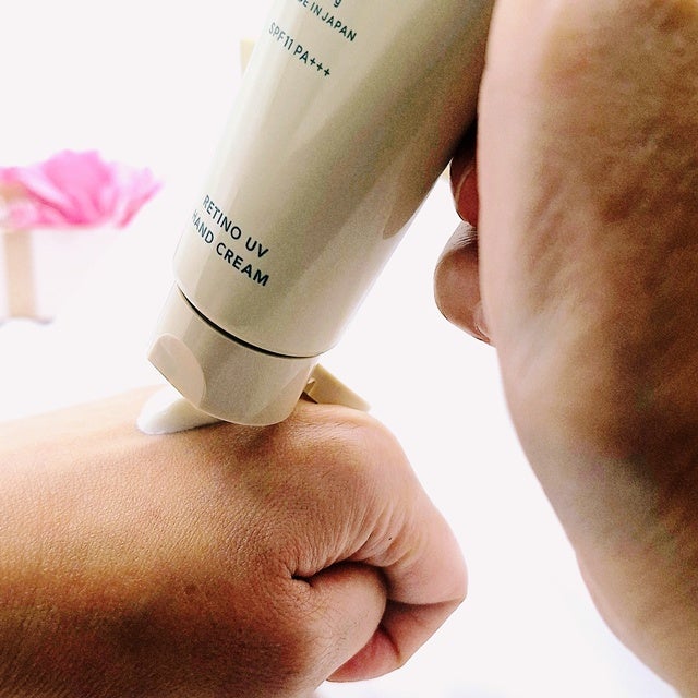 レチノUVハンドクリーム/BORDER FREE cosmetics/ハンドクリームを使ったクチコミ(7枚目)