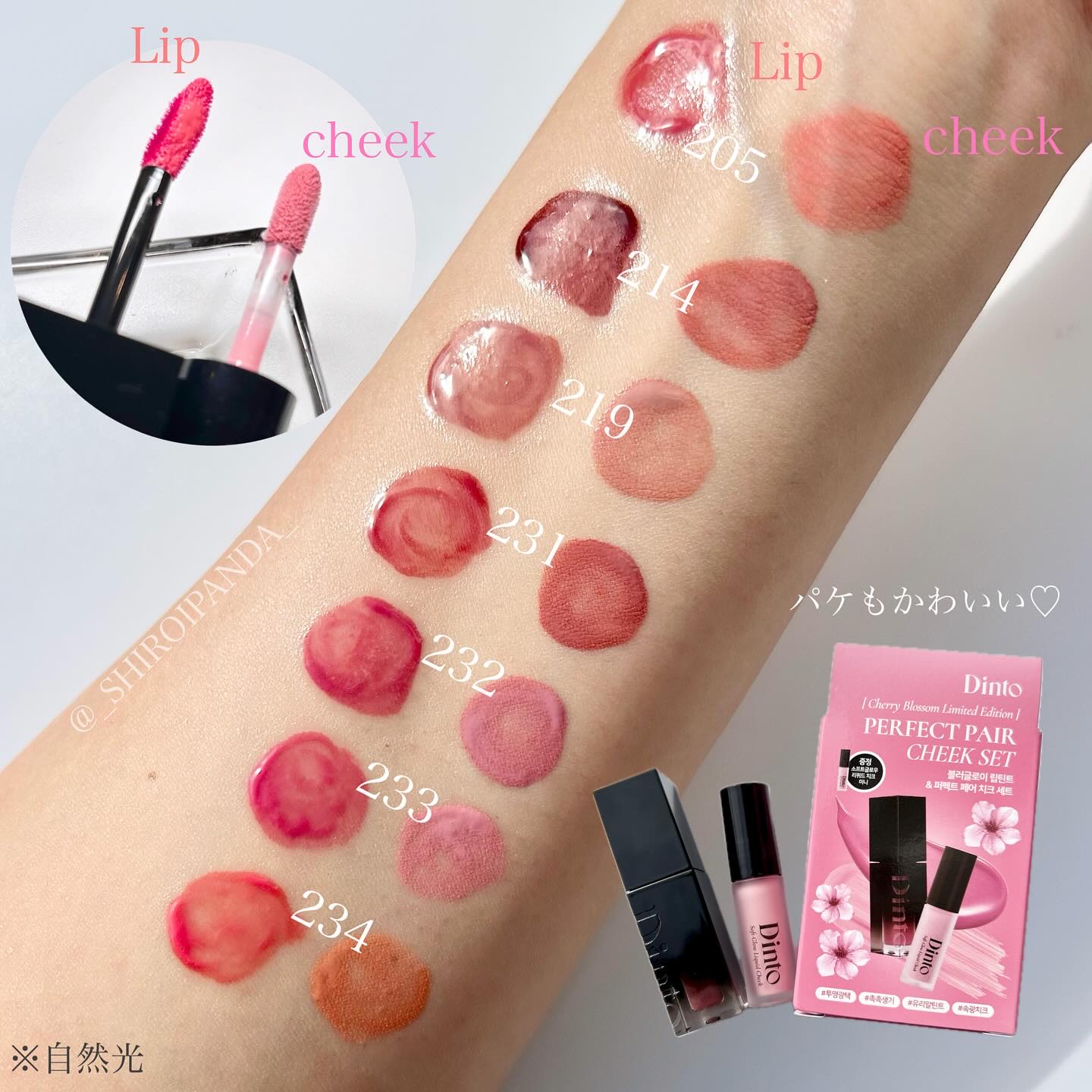 ブラーグロイリップティント/Dinto/リップティントを使ったクチコミ（3枚目）