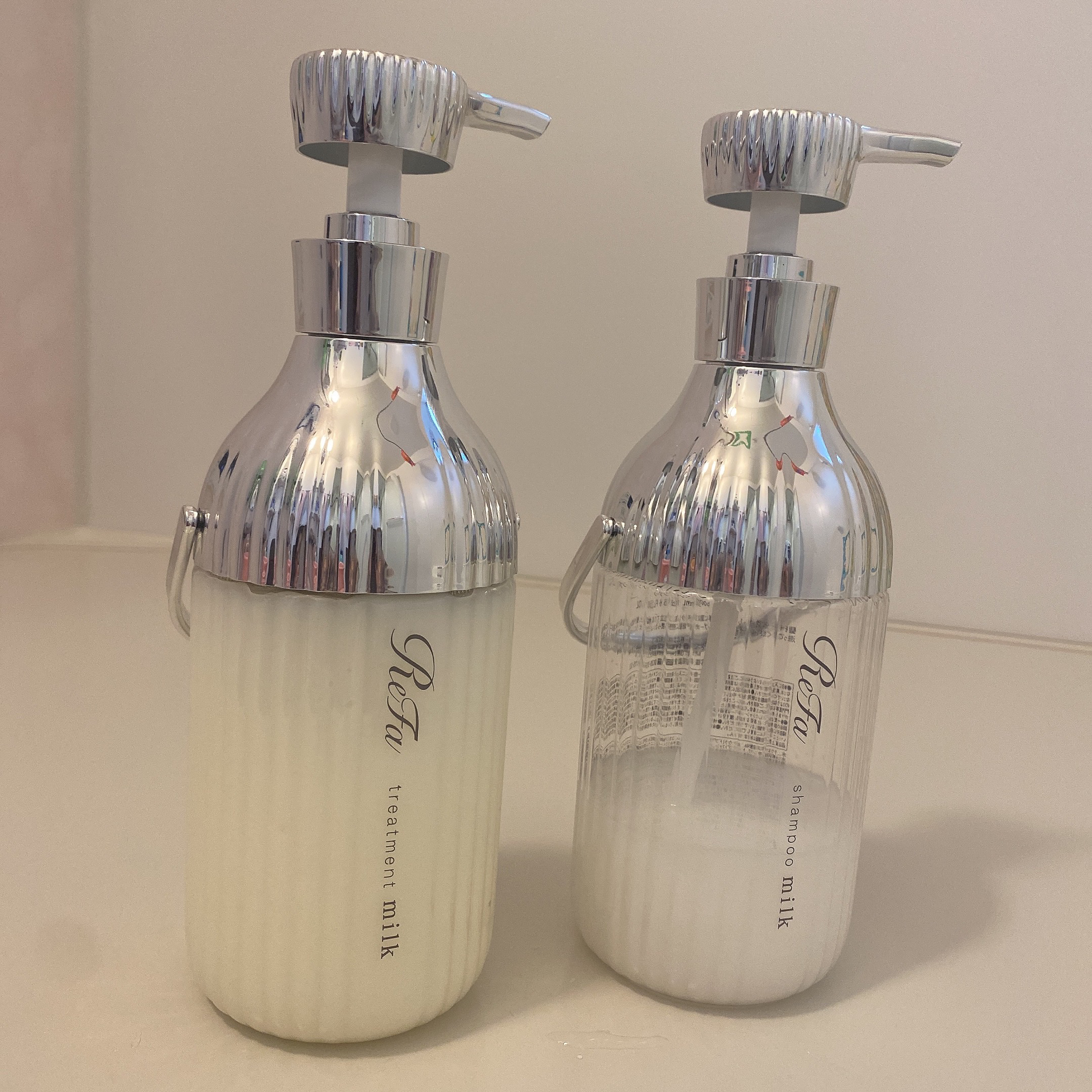 リファミルクプロテインシャンプー/トリートメント/ReFa/シャンプー・コンディショナーを使ったクチコミ（1枚目）