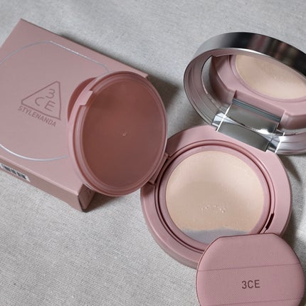 フィッティングメッシュクッション/3CE/クッションファンデーションを使ったクチコミ(1枚目)