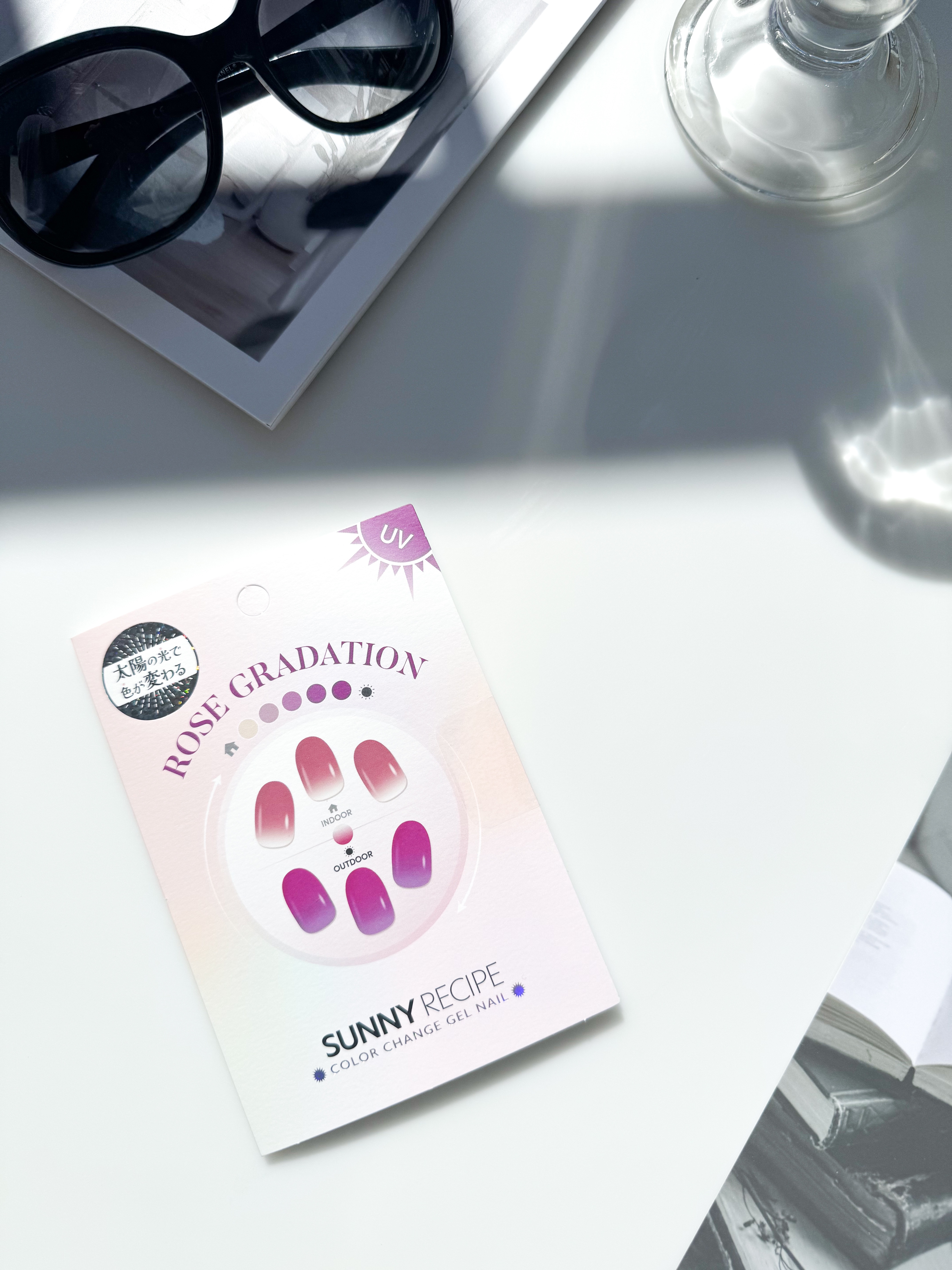 SUNNY RECIPE COLOR CHANGE GEL NAIL/SUNNY RECIPE/ネイルシールを使ったクチコミ（1枚目）