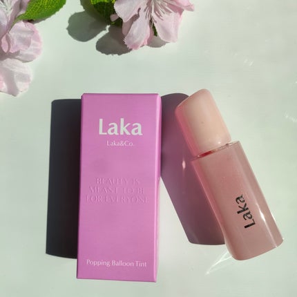 ポッピングバルーンティント/Laka/リップティントを使ったクチコミ(1枚目)