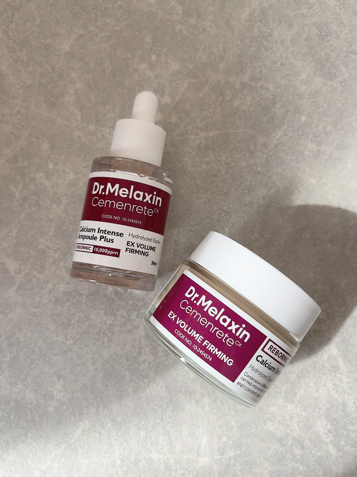 セメンリトカルシウムアンプル+セメンリトカルシウムクリーム/Dr.Melaxin/スキンケアキットを使ったクチコミ（1枚目）