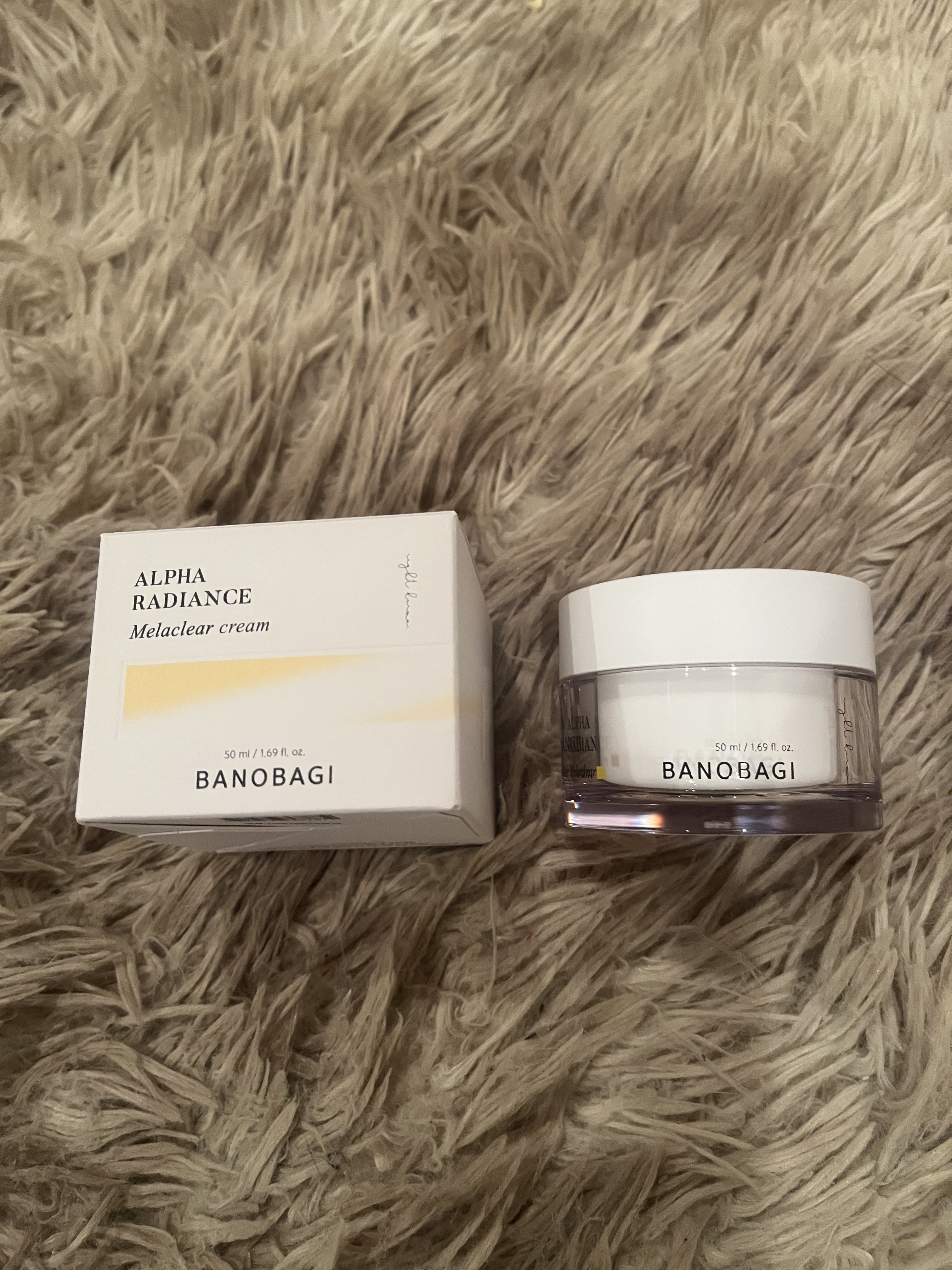 アルファラディアンスメラクリア クリーム/BANOBAGI/フェイスクリームを使ったクチコミ（1枚目）