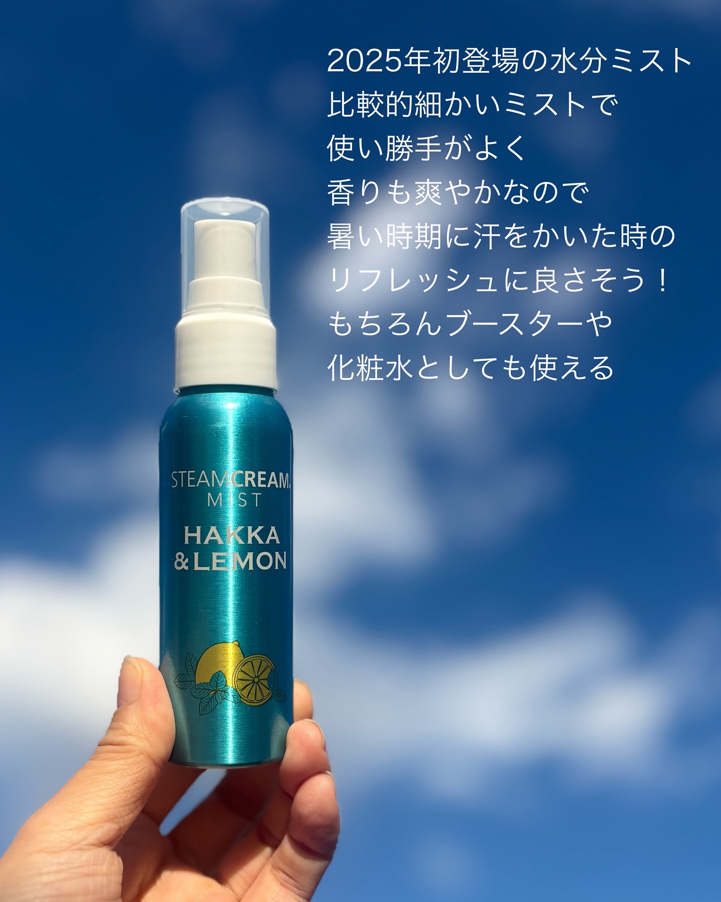 スチームクリーム ハッカ＆アロエ レモン/STEAMCREAM/ボディクリームを使ったクチコミ（3枚目）