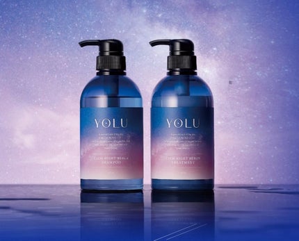 カームナイトリペアシャンプー/トリートメント シャンプー/YOLU/市販シャンプーの画像