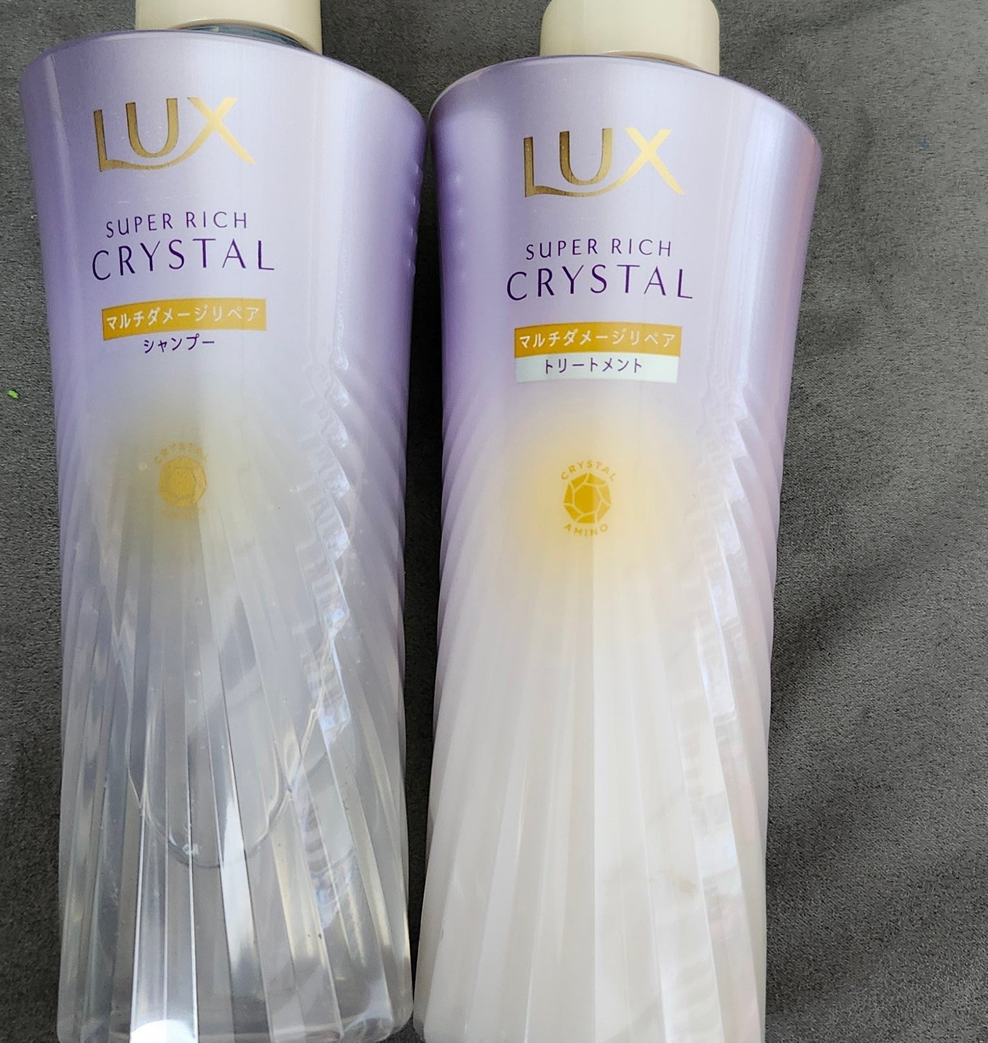 スーパーリッチクリスタル マルチダメージリペア シャンプー/トリートメント/LUX/市販シャンプーを使ったクチコミ(1枚目)