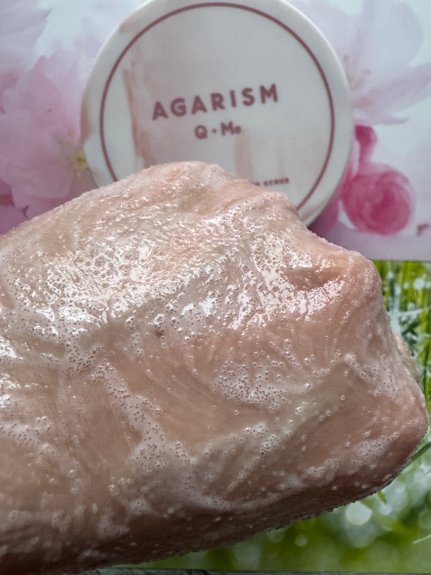 キューミースウィートボムタラソスクラブ ピオニーブーケの香り/AGARISM/ボディスクラブを使ったクチコミ(5枚目)