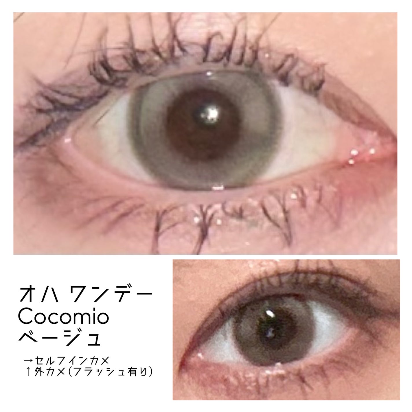 OOHA Coco Mio 1day/OOHA/ワンデー(1DAY)カラコンを使ったクチコミ(1枚目)