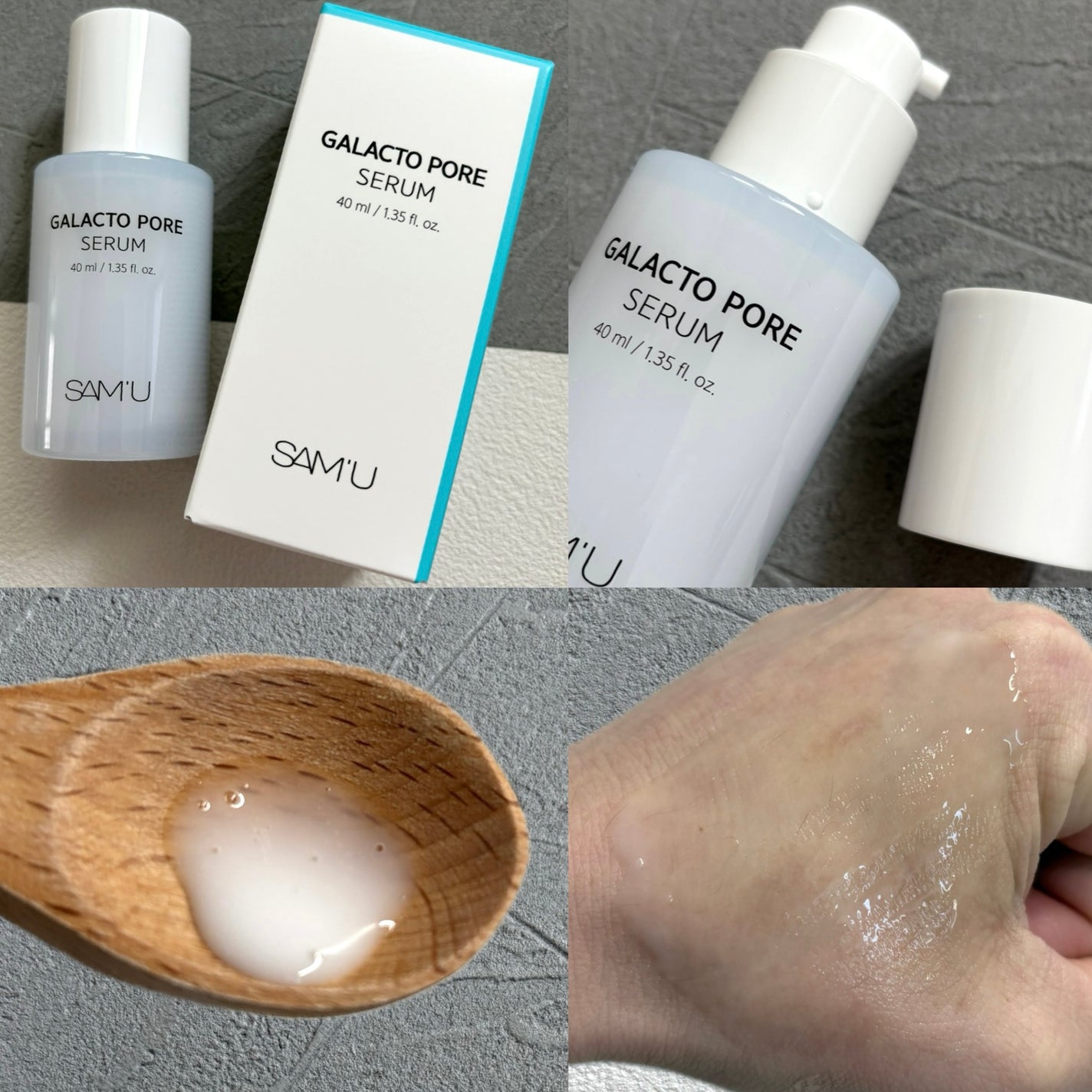 サミュ ガラクトポア セラム/SAM'U/美容液を使ったクチコミ(3枚目)