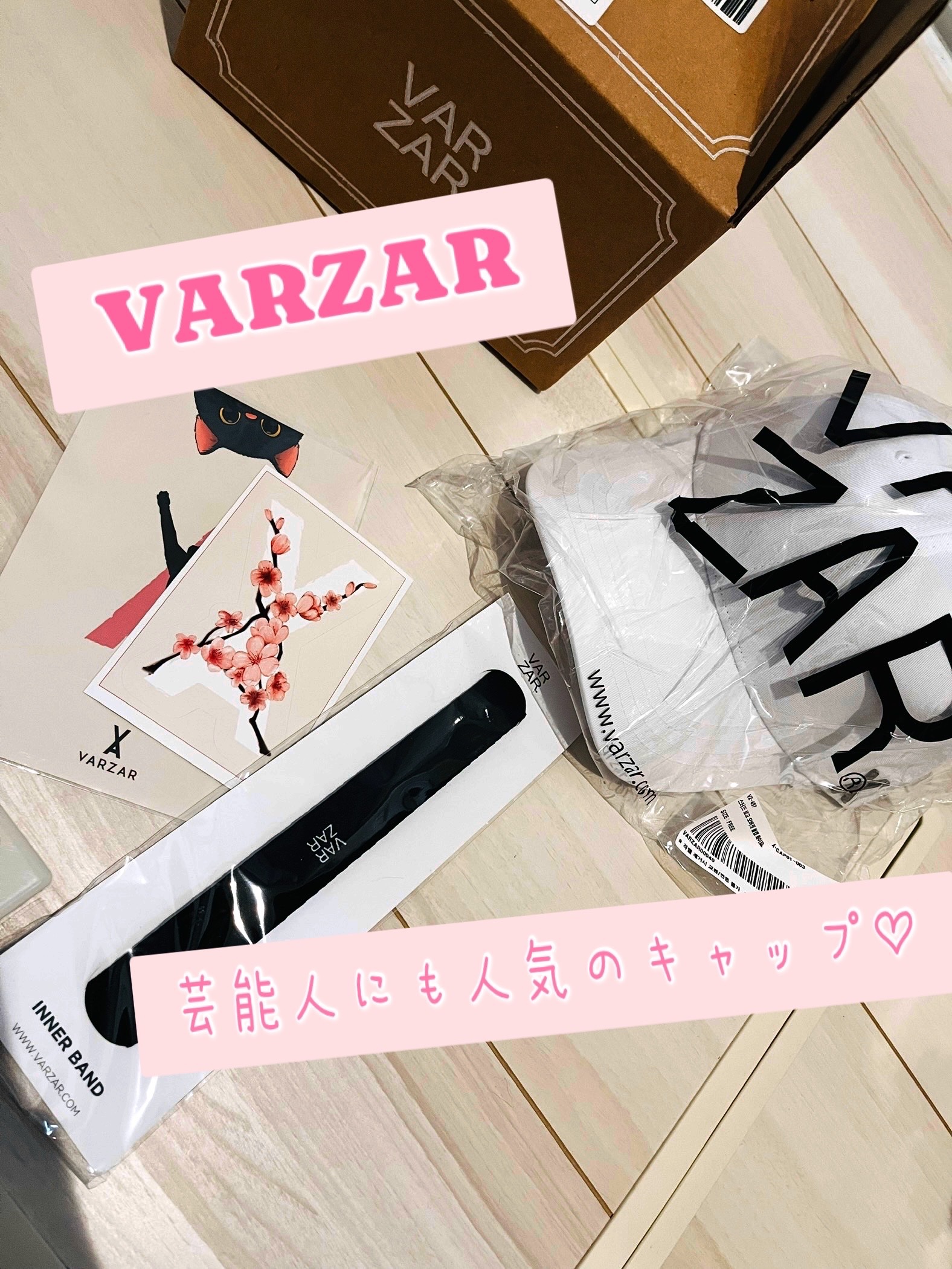 stud ロゴ キャップ ［19タイプ］/VARZAR/その他を使ったクチコミ（1枚目）