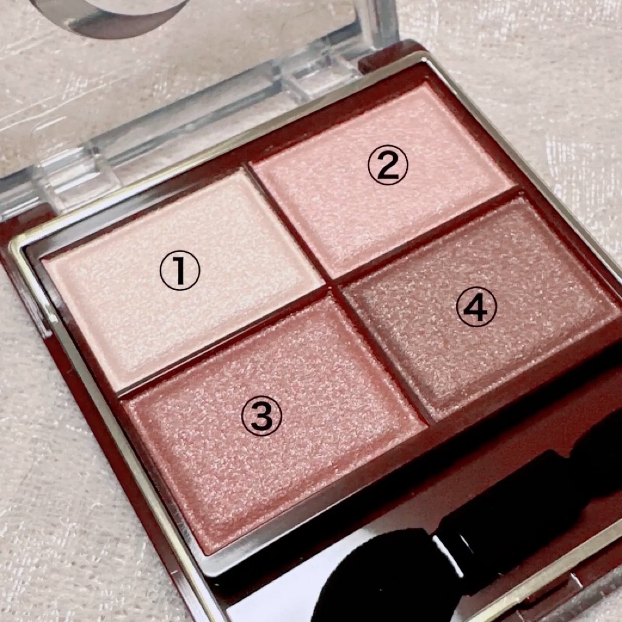 スキニーリッチシャドウ/excel/アイシャドウパレットを使ったクチコミ（2枚目）