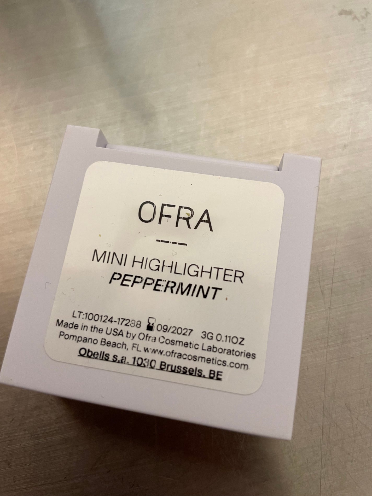 OFRA mini Highlighter/Ofra Cosmetics/パウダーハイライトを使ったクチコミ(3枚目)
