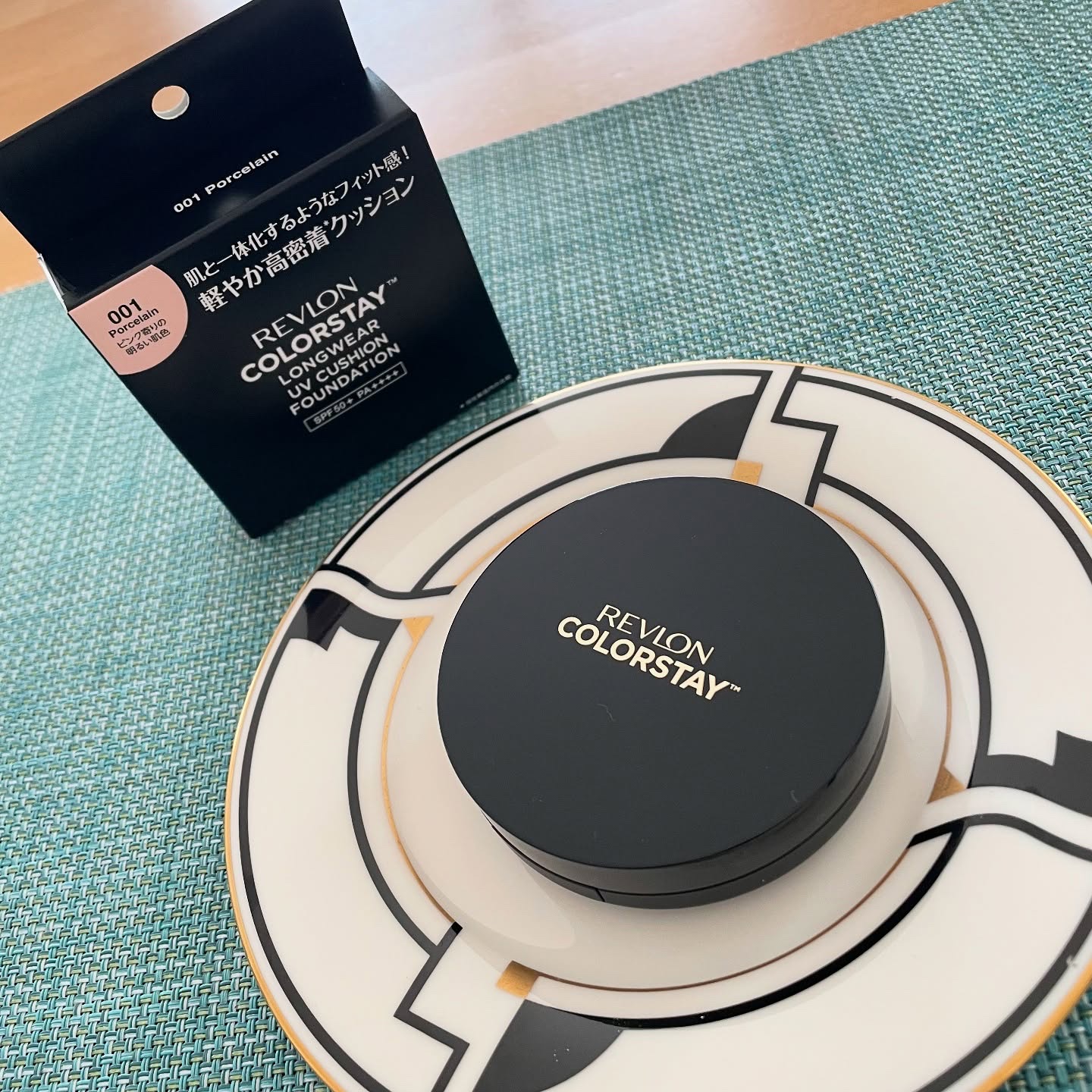 レブロン カラーステイ ロングウェア UV クッション ファンデーション/REVLON/クッションファンデーションを使ったクチコミ（1枚目）