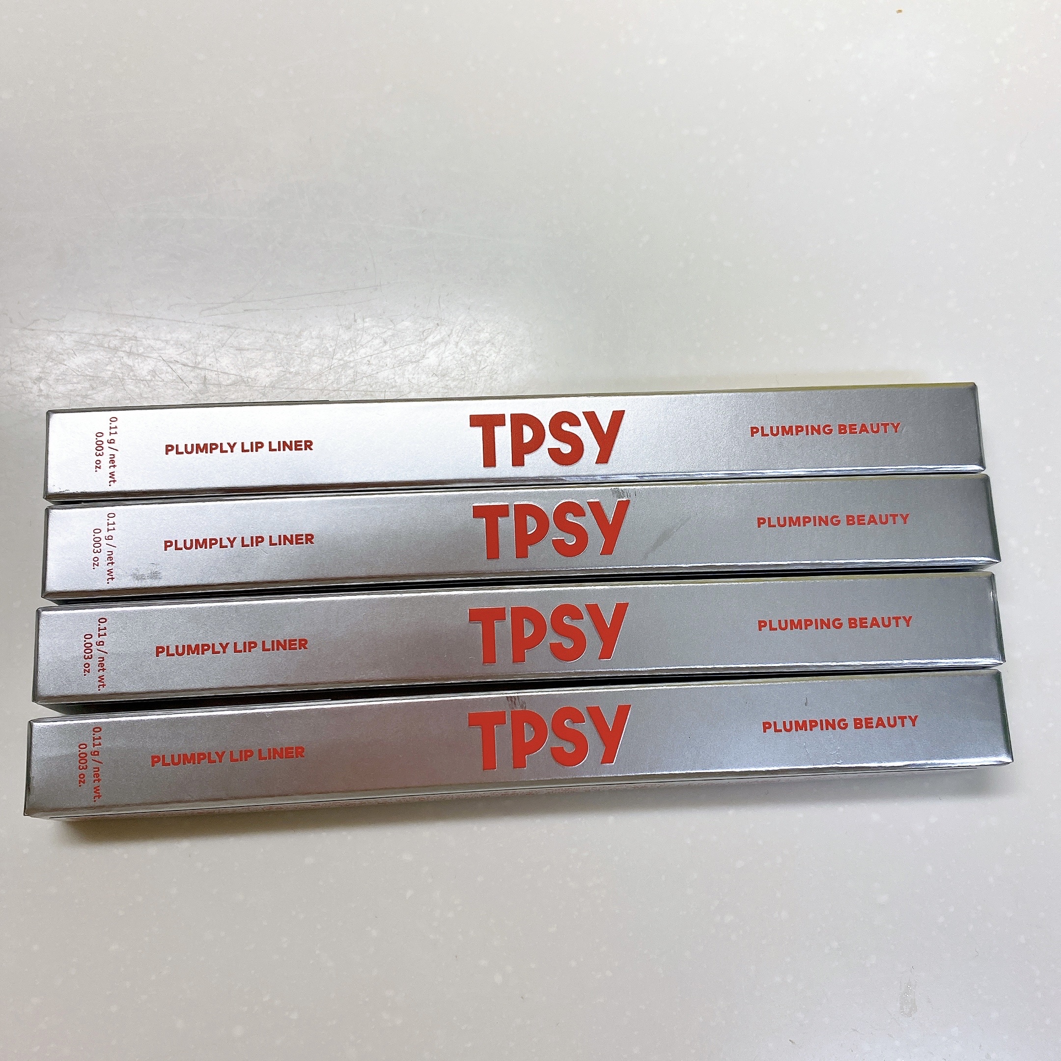 TPSY プランプリリップライナーのクチコミ「\TPSY プランプリリップライナー/

ミューティドコーラル

ダスティーローズ

ヌードピ.....」（3枚目）