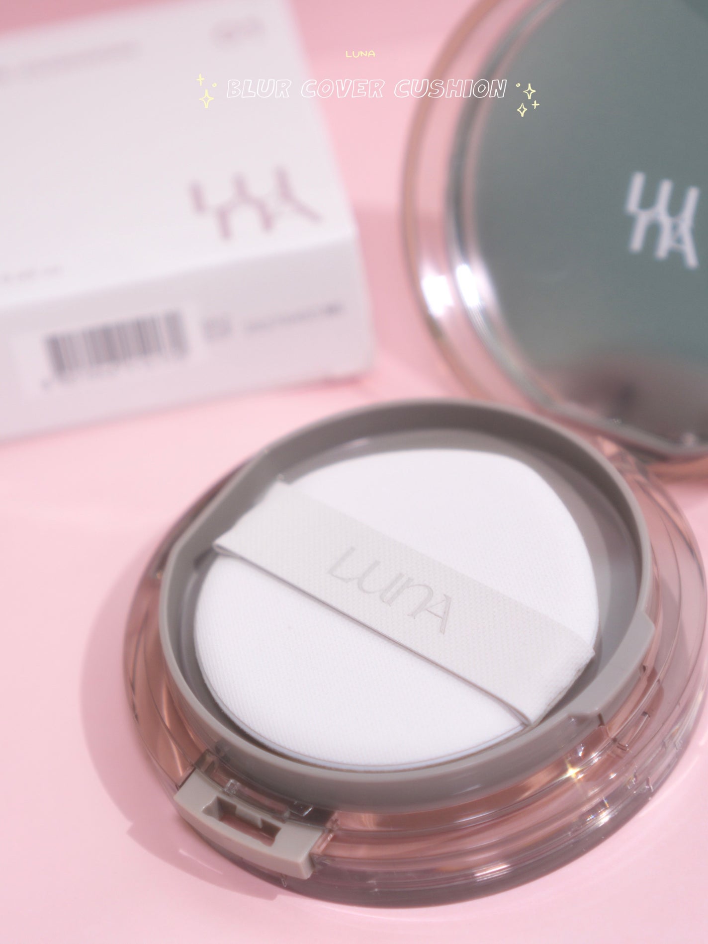 ブラーカバークッション/LUNA/クッションファンデーションを使ったクチコミ(3枚目)