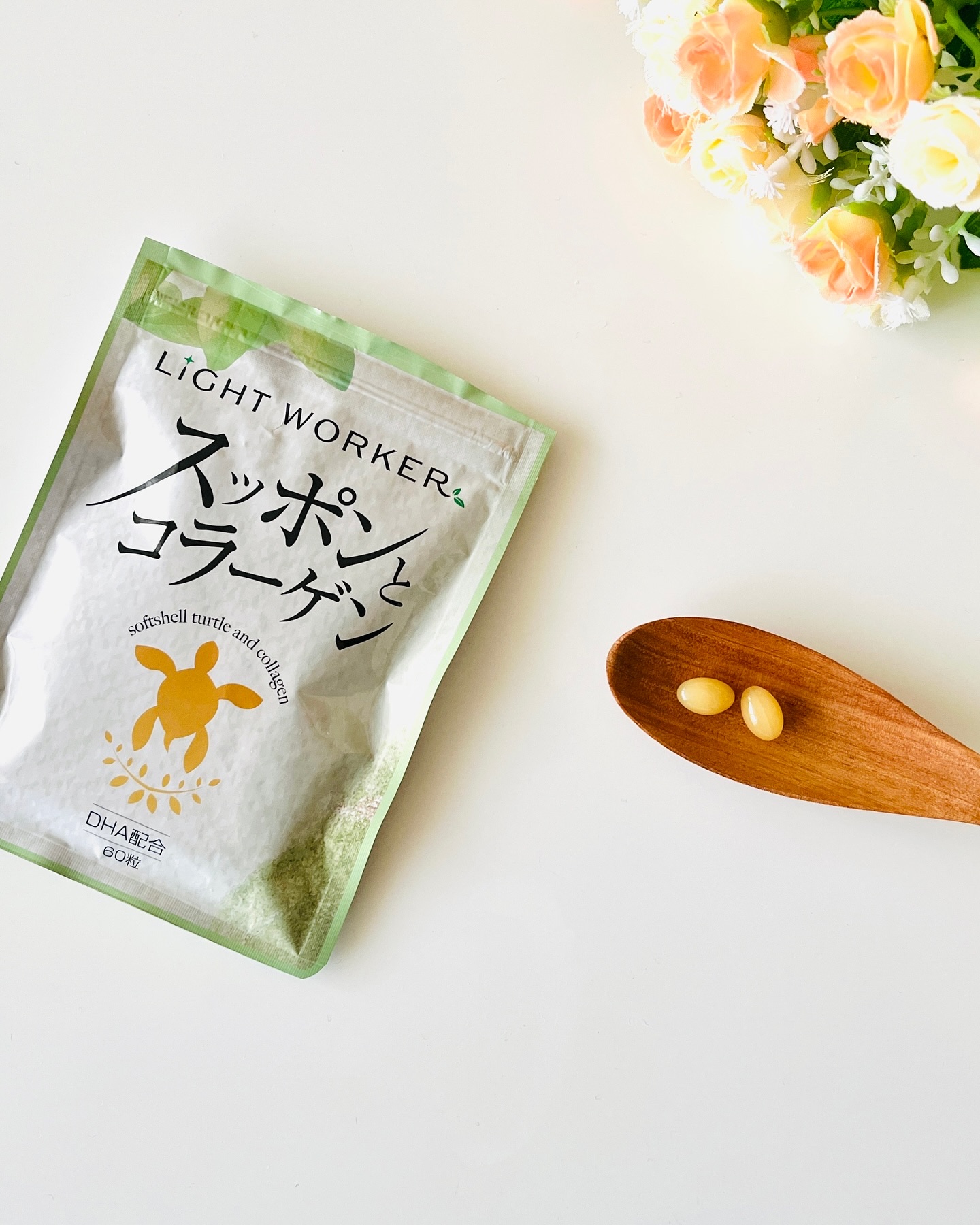 スッポンとコラーゲン/LIGHT WORKER/美容サプリメントを使ったクチコミ（1枚目）