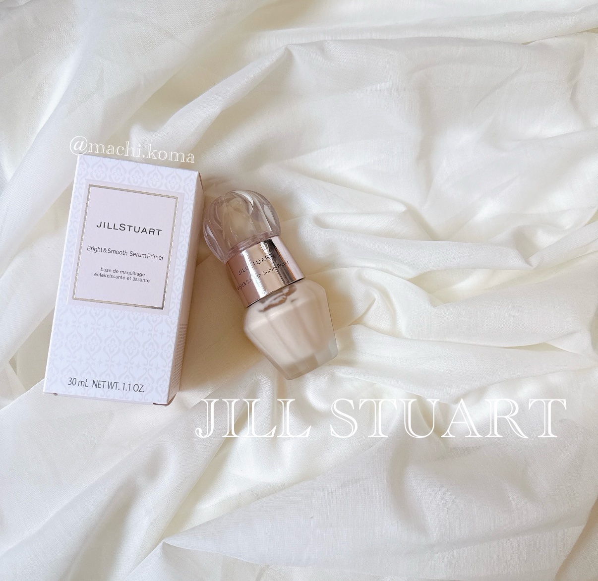 ジルスチュアート ブライト&スムース セラムプライマー 30ml/JILL STUART/化粧下地を使ったクチコミ（1枚目）