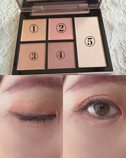 フェイス スタイリスト/SNIDEL BEAUTY/アイシャドウパレットを使ったクチコミ(6枚目)