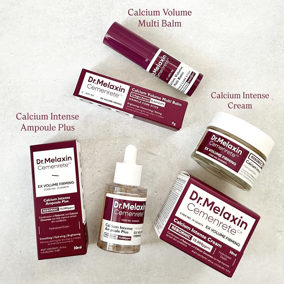 セメンリトカルシウムアンプル+セメンリトカルシウムクリーム/Dr.Melaxin/スキンケアキットを使ったクチコミ（1枚目）