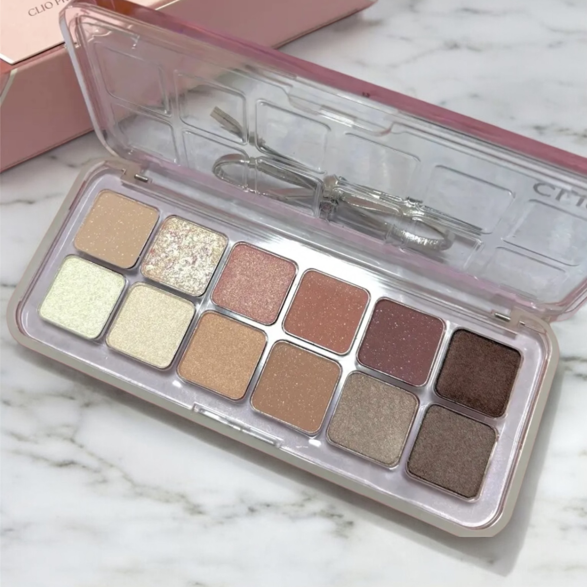 プロ アイ パレット エアー/CLIO/アイシャドウパレットを使ったクチコミ（2枚目）